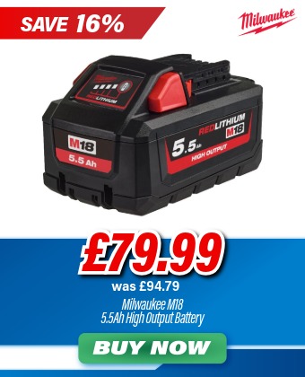 Milwaukee M18HB5.5 18V M18 5.5Ah High Output Battery