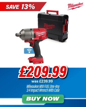 Milwaukee M18 FUEL One-Key 3/4 Impact Wrench Body Only with Case M18ONEFHIWF34-0X