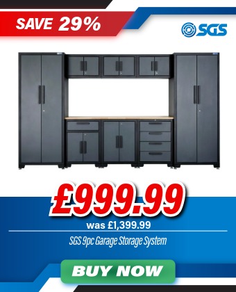 SGS 9pc Garage Storage System