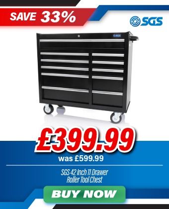 SGS 42in 11 Drawer Roller Tool Cabinet