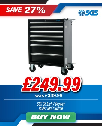 SGS 26in 7 Drawer Roller Tool Cabinet