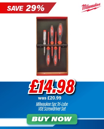 Milwaukee Tri-Lobe VDE Screwdriver SET -5pcs