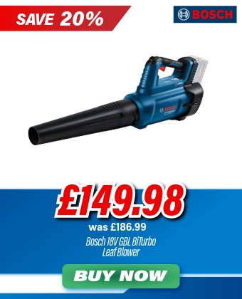 Bosch 06008D2000 18V GBL BiTurbo Leaf Blower Body Only