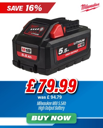 Milwaukee M18HB5.5 18V M18 5.5Ah High Output Battery