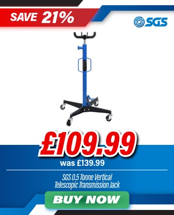 SGS 0.5 Tonne Vertical Telescopic Transmission Jack