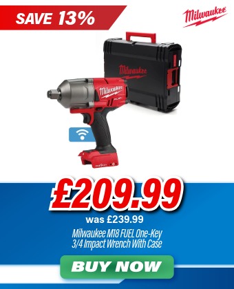 Milwaukee M18 FUEL One-Key 3/4 Impact Wrench Body Only with Case M18ONEFHIWF34-0X