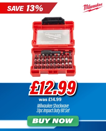 Milwaukee 4932472060 Shockwave Impact Duty Bit Set - 31pk