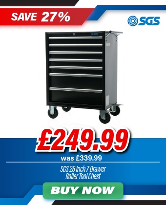 SGS 26in 7 Drawer Roller Tool Cabinet