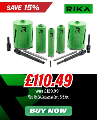 Rikä Turbo Diamond Core Set 5pc