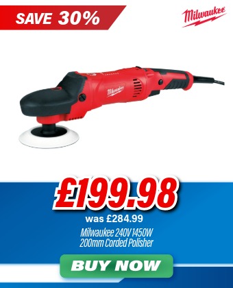 Milwaukee AP14-2 200E 240V 1450W 200mm Corded Polisher