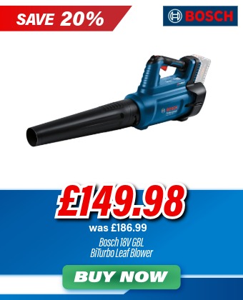 Bosch 06008D2000 18V GBL BiTurbo Leaf Blower Body Only