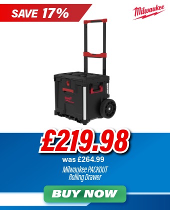 Milwaukee PACKOUT 4932498651 Rolling Drawer