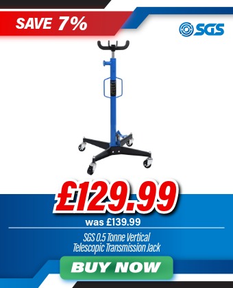 SGS 0.5 Tonne Vertical Telescopic Transmission Jack