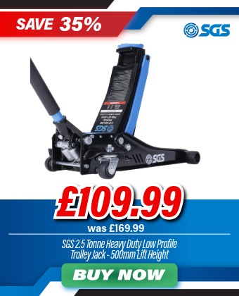 SGS 2.5 Tonne Heavy Duty Low Profile Trolley Jack