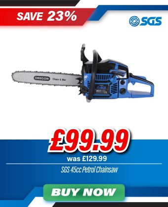 SGS 45cc Petrol Chainsaw - 15in Bar