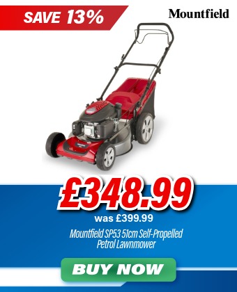Mountfield SP53 51cm Self-Propelled Petrol Lawnmower