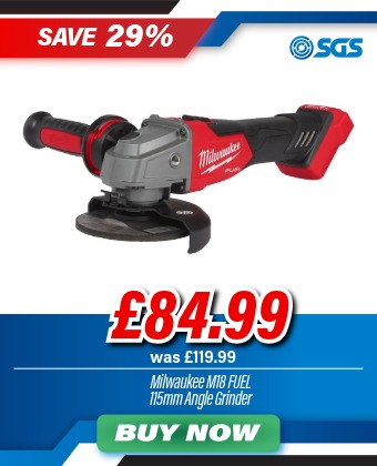 Milwaukee M18FSAG115X-0 M18 FUEL 18V 115mm Angle Grinder (Body Only)