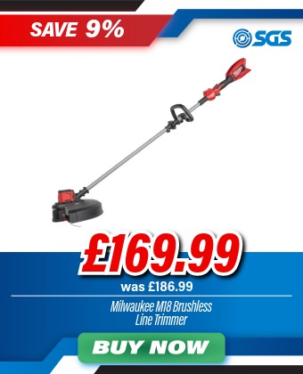 Milwaukee M18BLLT-0 18V Brushless Line Trimmer (Body Only)