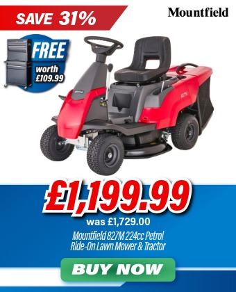 Mountfield 827M Ride-On Lawn Mower 66cm / 224cc