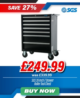 SGS 26in 7 Drawer Roller Tool Cabinet