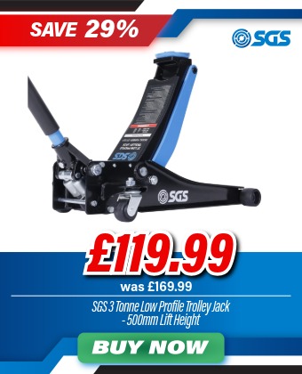 SGS 3 Tonne Low Profile Trolley Jack