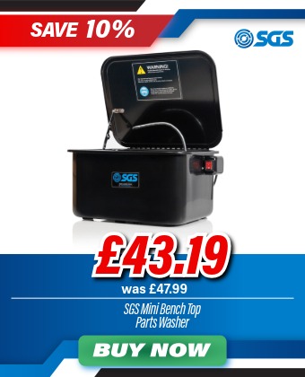 SGS Mini Bench Top Parts Washer