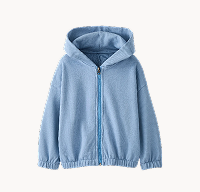 Oversized French Terry Hoodie | Forever Blue Oversized French Terry Hoodie | Forever Blue