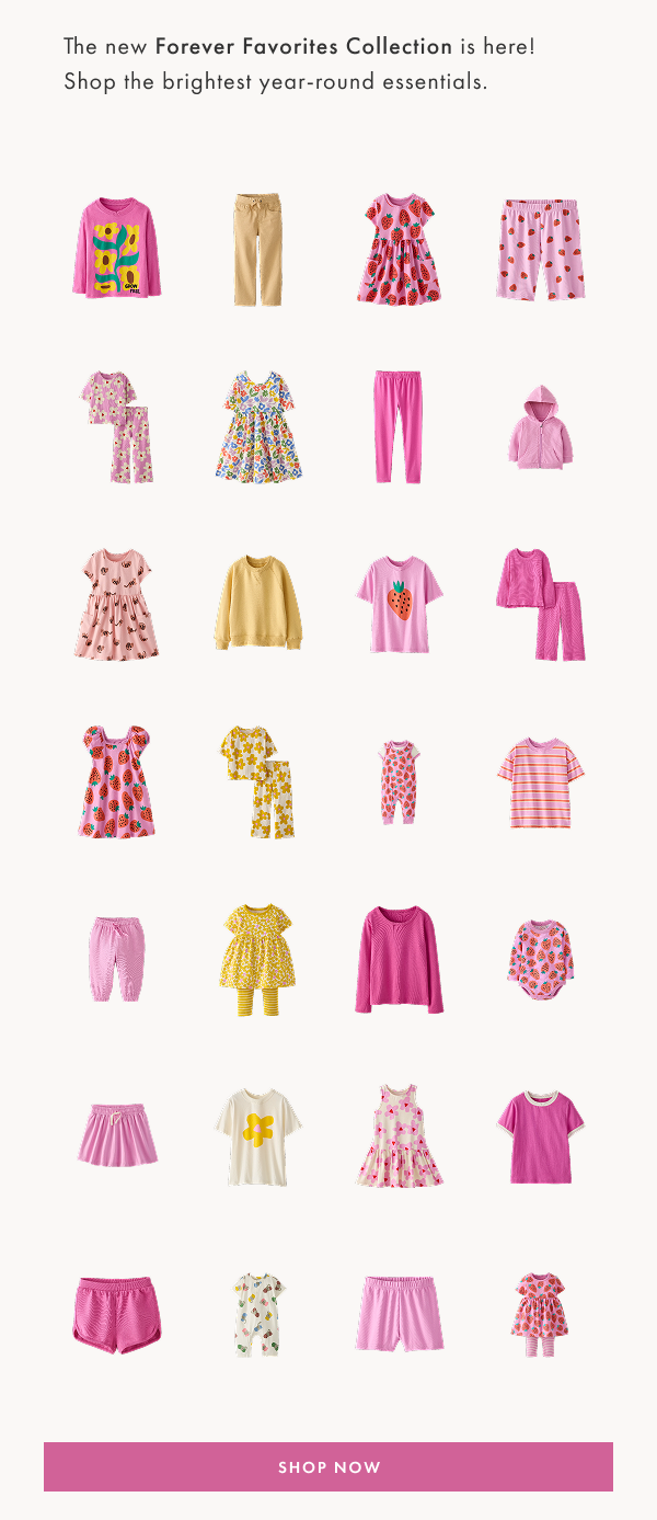The new Forever Favorites Collection is here! Shop the brightest year-round essentials. Shop now.