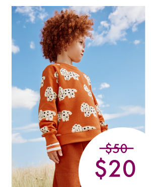 French Terry Sweatshirt | Cute Dogs on Bisque