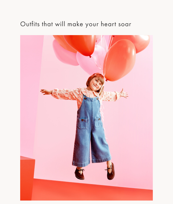 Outfits that will make your heart soar.