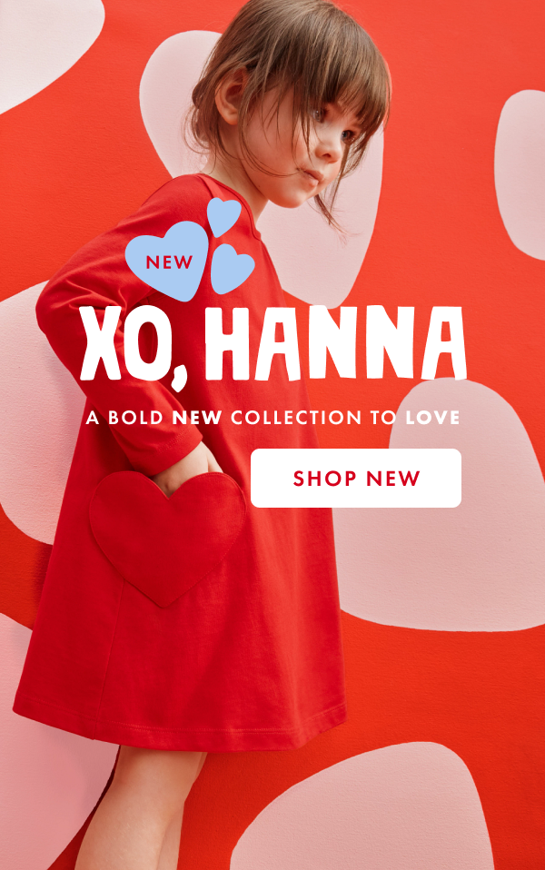 XO, HANNA! A Bold New Collection to Love. Shop new.