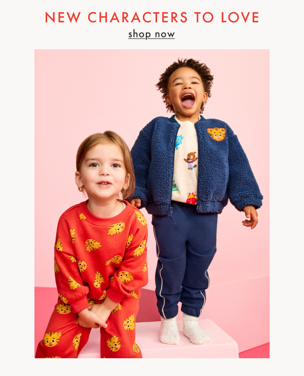 New Characters to love. Shop now.