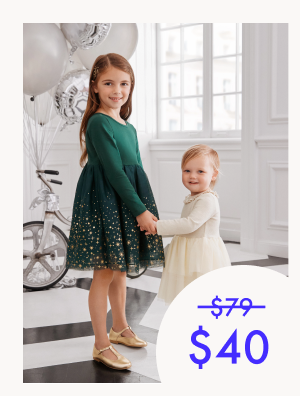 Shop dresses starting at $40.