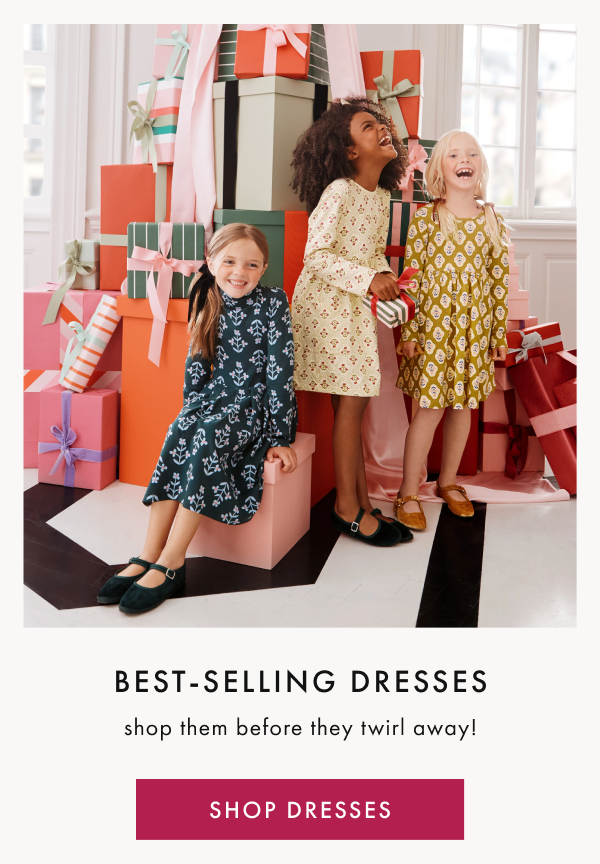 BEST-SELLING DRESSES | shop them before they twirl away! | SHOP DRESSES