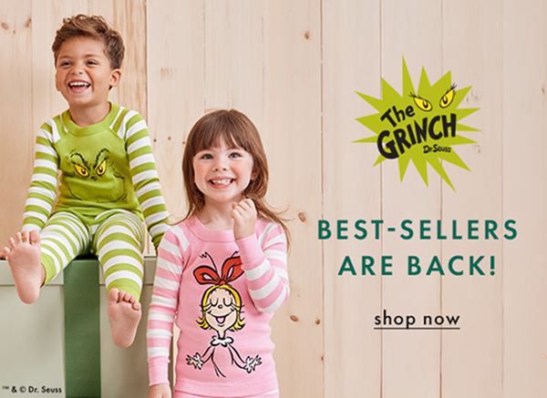 The Grinch Dr. Seuss | BEST-SELLERS ARE BACK! | shop now
