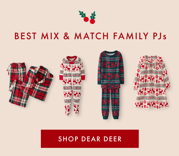 BEST MIX & MATCH FAMILY PJs | SHOP DEAR DEER