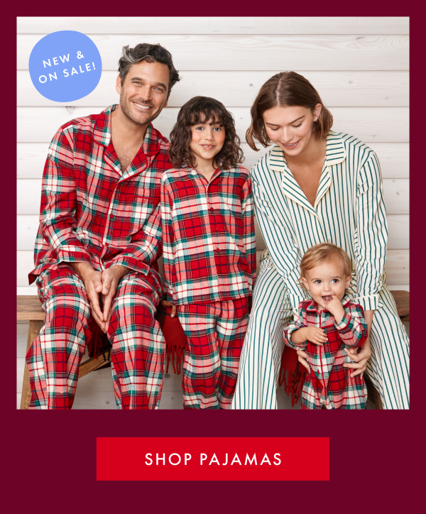 NEW & ON SALE! SHOP PAJAMAS