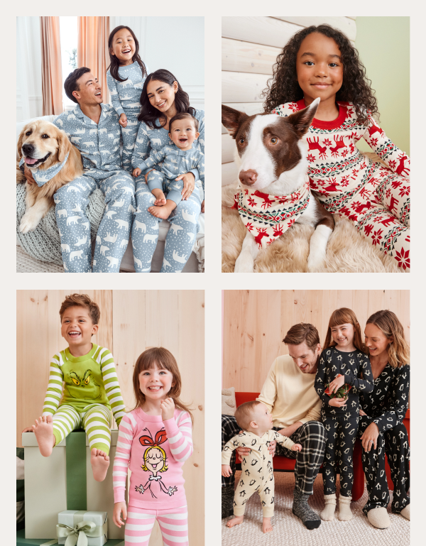 Holiday styles for girls, boys & baby.