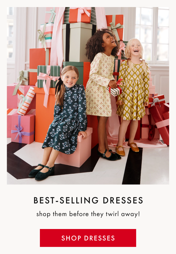 BEST-SELLING DRESSES | shop them before they twirl away! | SHOP DRESSES