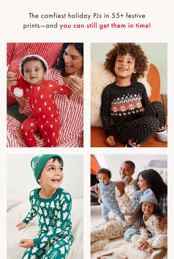 The comfiest holiday PJs in 55+ festive prints - and you can still get them in time!