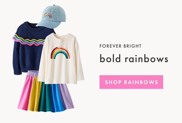 FOREVER BRIGHT bold rainbows | SHOP RAINBOWS