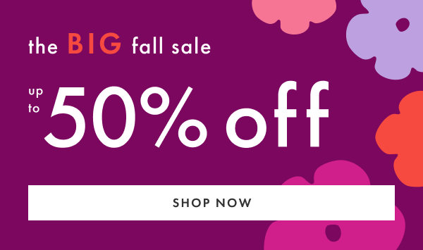 the BIG fall sale | up to 50% off fall outfits | SHOP NOW