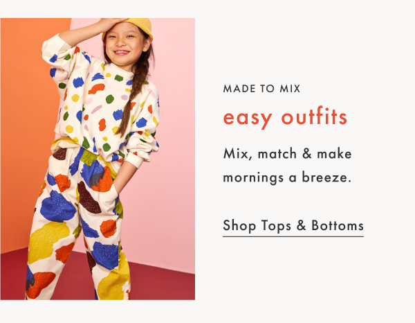 MADE TO MIX | easy outfits | Shop Tops & bottoms