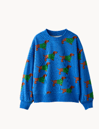Puffer Bruno Holiday Waffle Crewneck