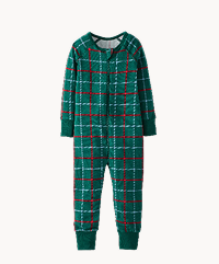 Green Windowpane Plaid Holiday HannaSoft™ Stretch Sleeper