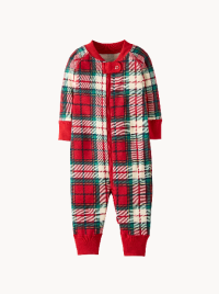 Holiday Red Plaid Matching Family Pajamas