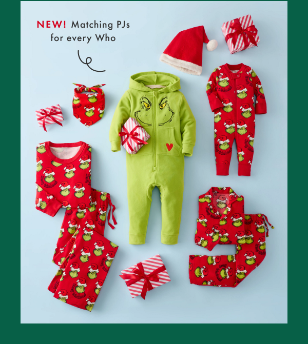 NEW! Matching PJs
for every Who