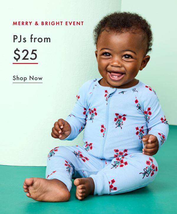 MERRY & BRIGHT EVENT | PJs from $25 | SHOP NOW