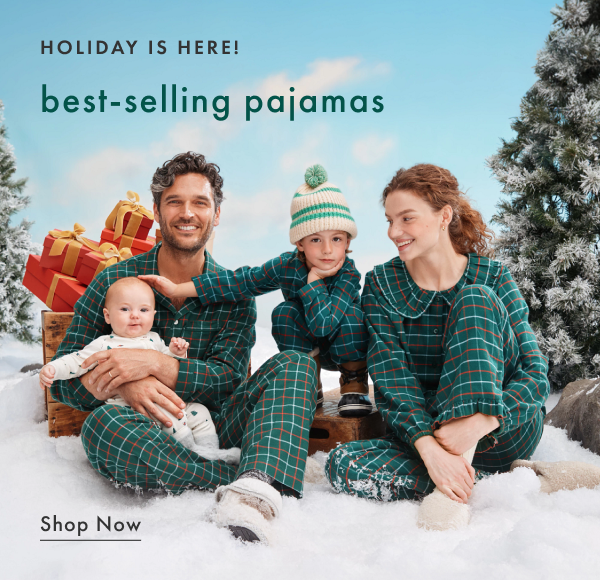 HOLIDAY IS HERE! Best-selling pajamas | SHOP NOW