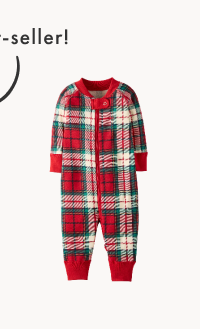 Holiday HannaJams™ Footed Sleeper